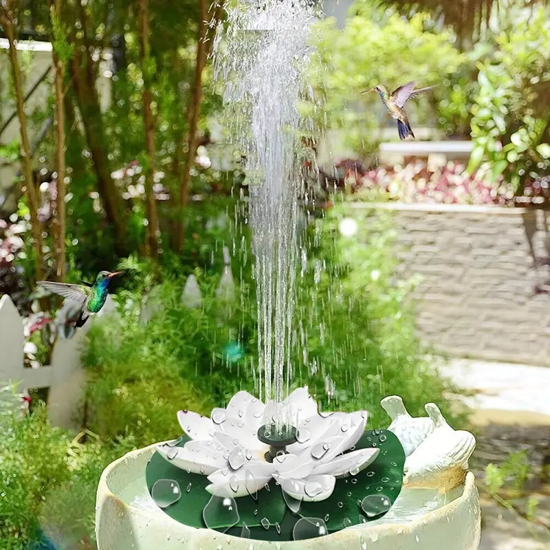 Lotus Shape Floating Garden Fountain