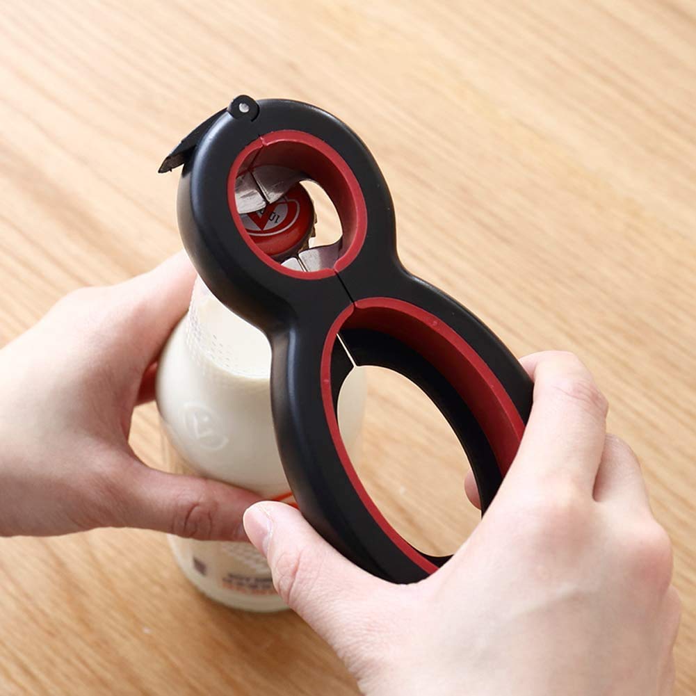 6 in 1 Multi Function Twist Bottle Opener